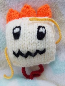 Handmade Knitted Monster Caitlin Ahoy Fitting in Knitting Children Quick Craft Ideas