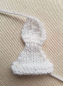 Handmade Knitted Angel Body Fitting in Knitting Children Craft Ideas