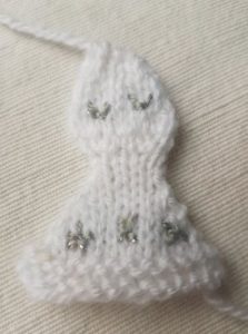 Handmade Knitted Angel Face Fitting in Knitting Children Craft Ideas